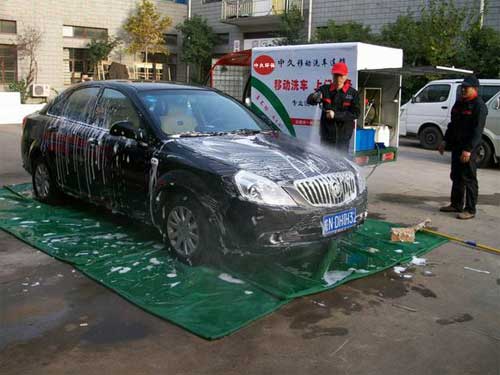 安徽先生的上門洗車創業夢 安徽先生的上門洗車創業夢